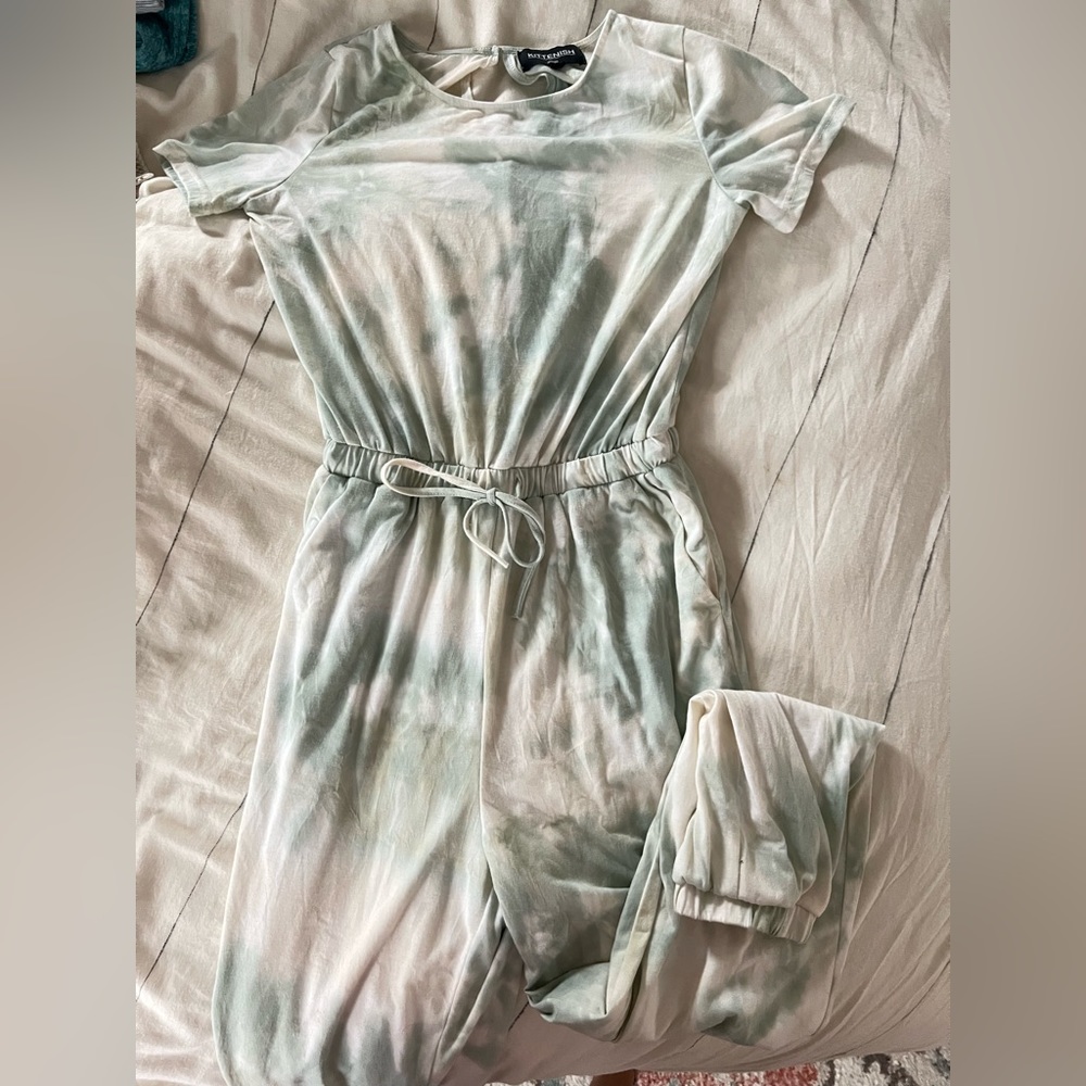 Kittenish tie-dye jumpsuit, size Small